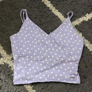 Hollister Lilac Floral Camisole